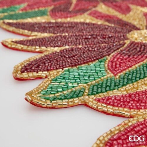 EDG Runner Stella di Natale Verde Rosso L 92 x 30 - immagine 3