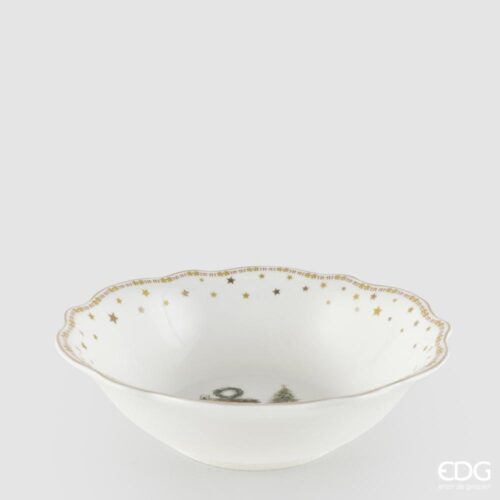 EDG Service de Table Cheminée Blanc Vert pour 6 personnes 24 Pcs – Image 8