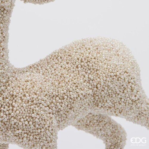 EDG Renne Décorative Perles Champagne H 51 – Image 3