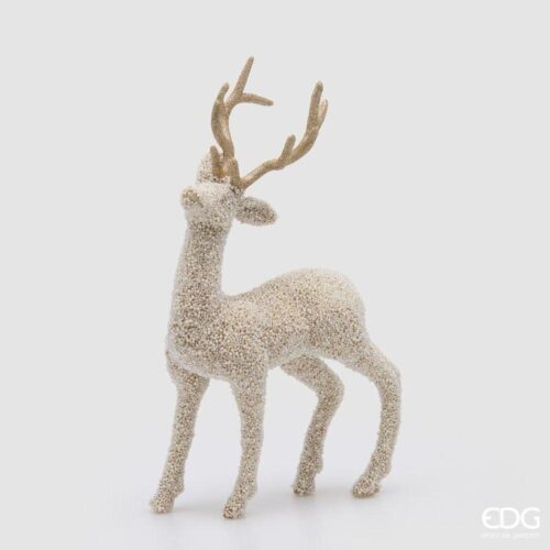 EDG Renne Décorative Perles Champagne H 51 – Image 4