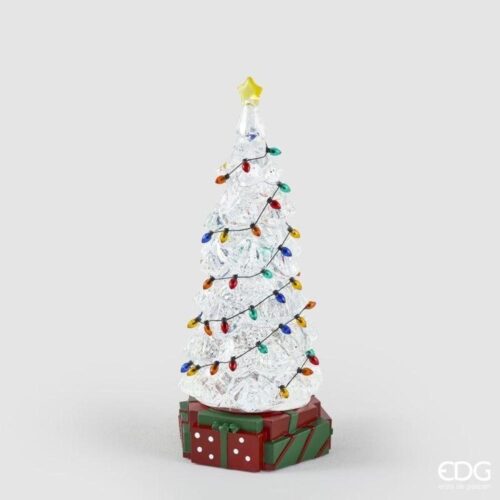 EDG Alberello Pino Decori LED Naturale H 31 D 13