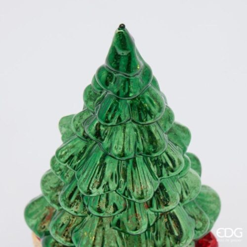 EDG Alberello Pino Twist Regalo LED Verde H 30 - immagine 3