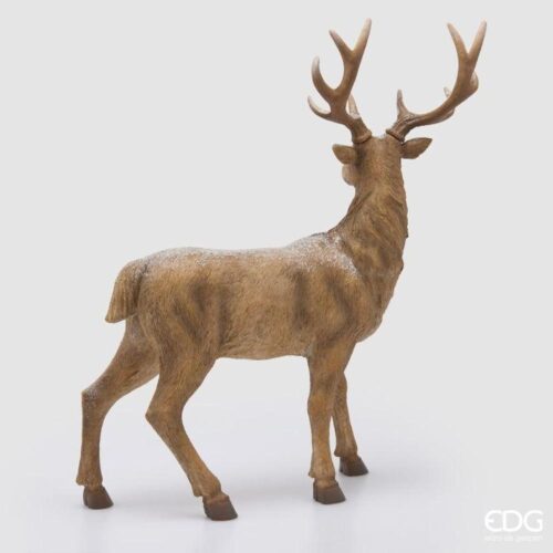 EDG Renna Decorativa Marrone H 57 L 48 - immagine 4