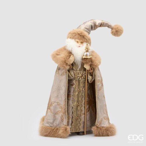 EDG Babbo Natale con Mantello Platinum H 77