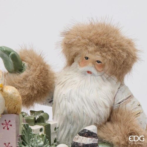 Alternative view of EDG Babbo Natale con Slitta Bianco Verde L 27
