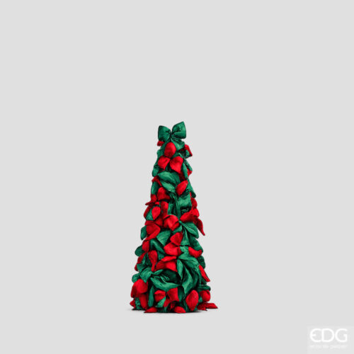 EDG Cono Fiocchi Verde e Rosso H 60