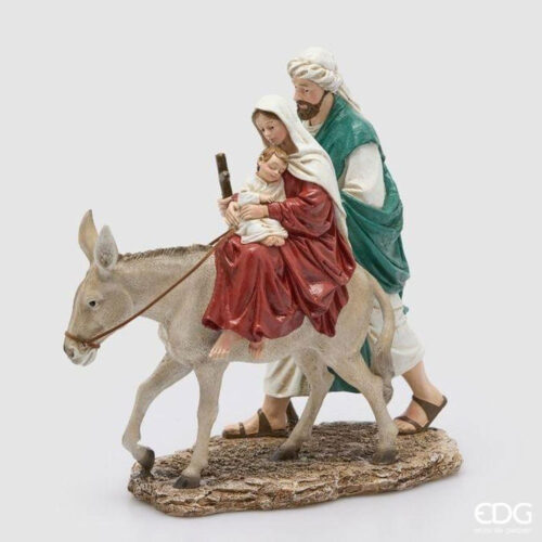 EDG Natività Verde Rosso H 32 L 34