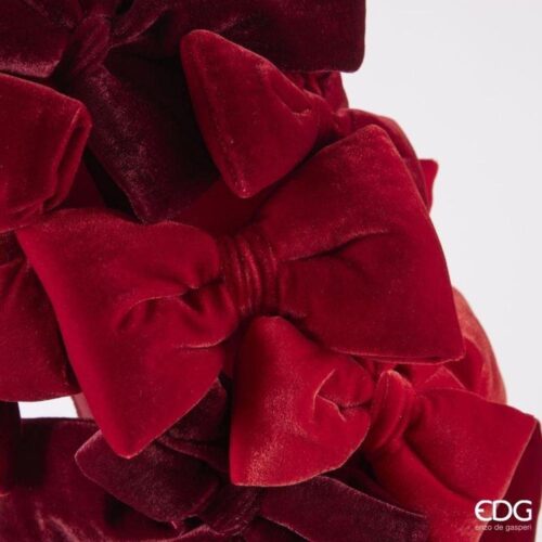Alternative view of EDG Ghirlanda Fiocchi Decorativa Rossa D 70