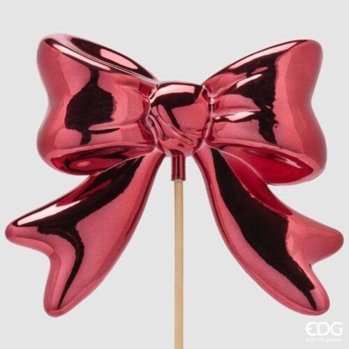 EDG Fiocco Decorativo Bordeaux H 63 L 23