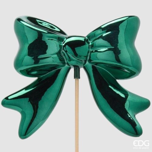EDG Fiocco Decorativo Verde H 63 L 23