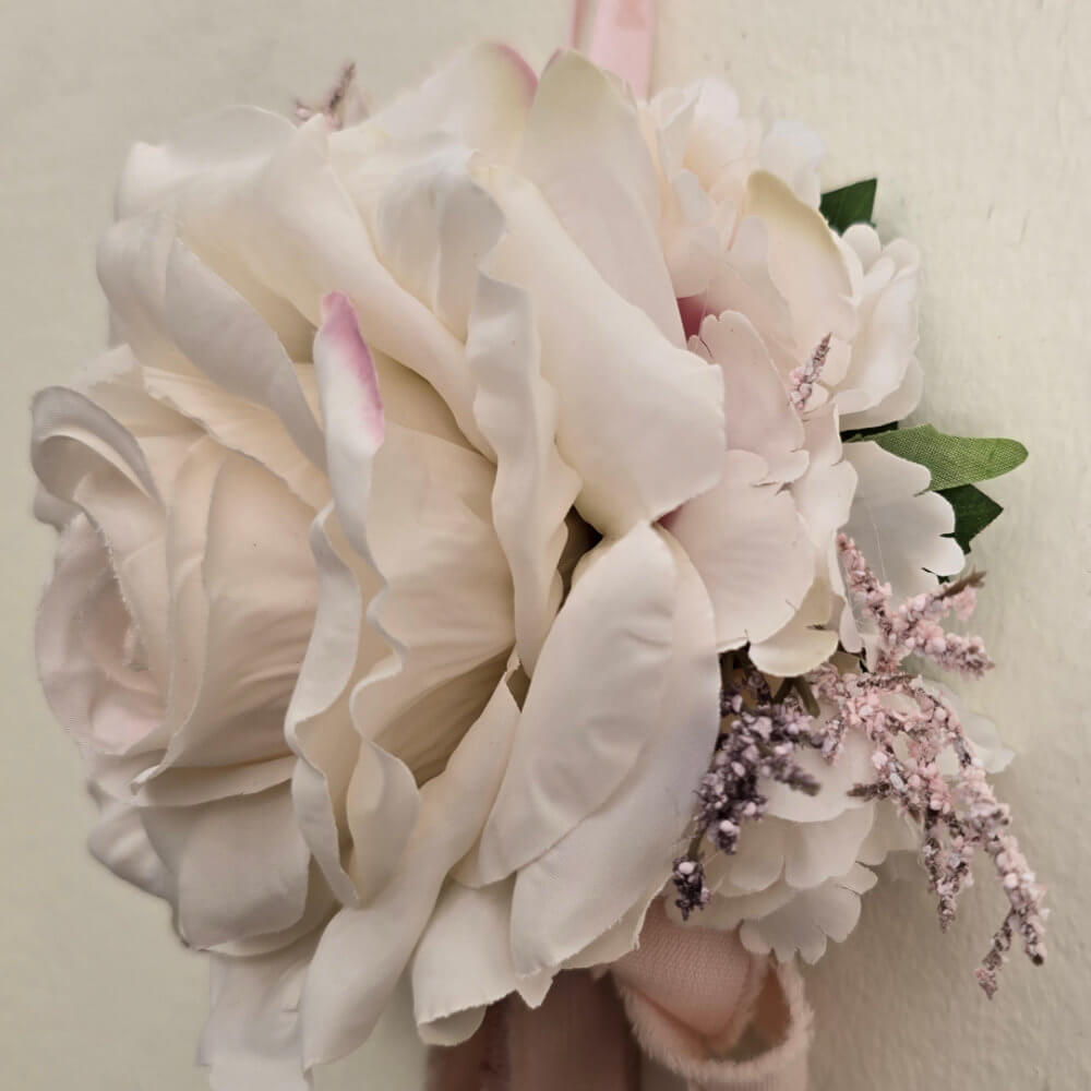Fiori di Lena Tassel décoratif rose avec fleur h 38 – Image 3