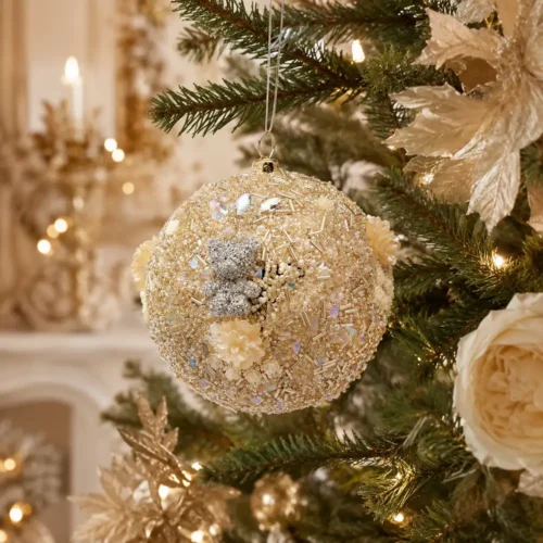 EDG Sfera con Paillettes Argento D 10
