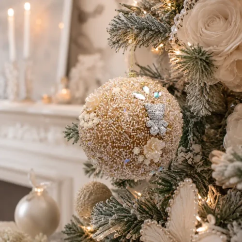 EDG Sfera con Paillettes Oro D 10