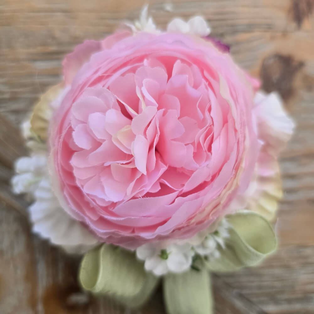 Fiori di Lena Pouf con Ranuncolo e Farfalla Ø9 cm – 5 Colori - immagine 7
