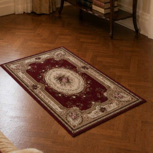 Alternative view of Scendiletto Tappeto Blanc Mariclo Elegant Bordeaux 65 x 110