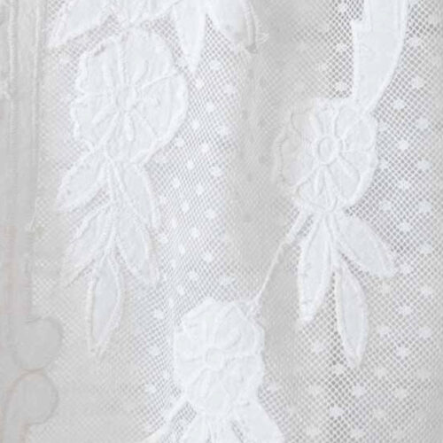 Tendina Provenzale Margareth 60x120 cm con Ricami L'Atelier 17 - immagine 2