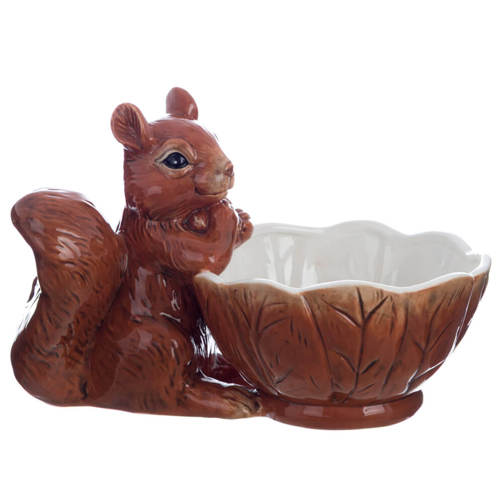 Blanc Mariclo - Lot de 2 écureuils en céramique « Country Bosco » – Image 5