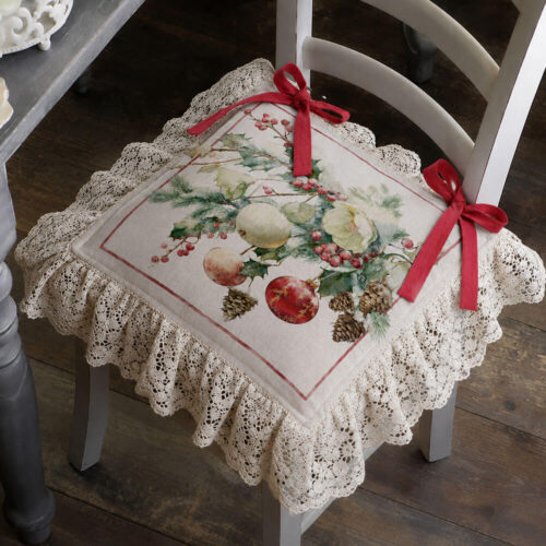 Blanc Mariclo Copricuscino Sedia Giardino d'Inverno 40x40
