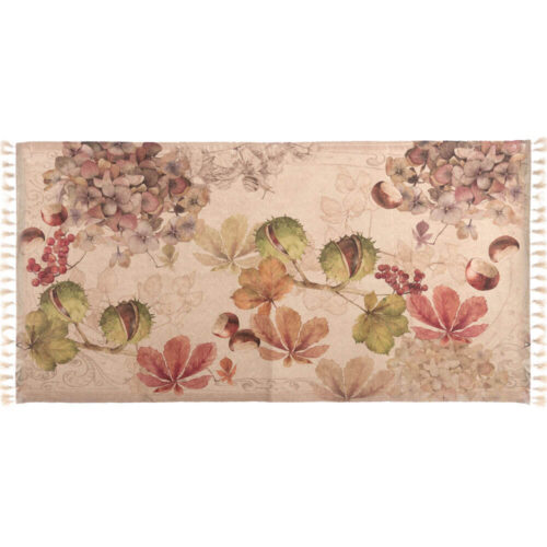 Blanc Mariclo Tappeto con Frange Promenade 60x120