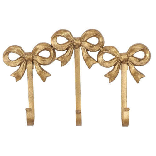 Blanc Mariclo Appendino Dorato 3 Ganci a Fiocco 30x19