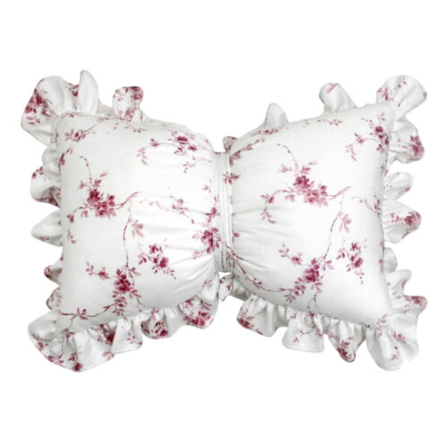 Blanc Mariclo Cuscino Romantico a Fiocco Bianco 35x50