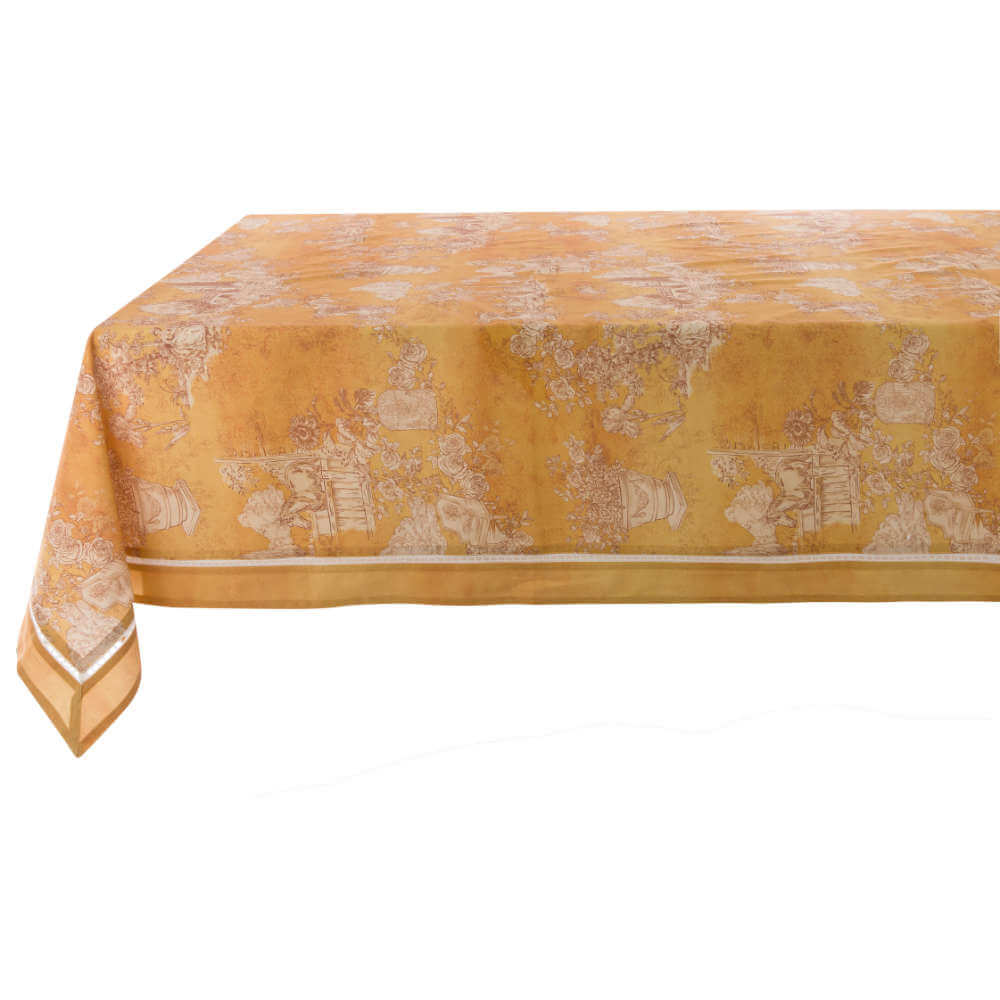 Blanc Mariclo Tovaglia Romantica Stampa Antica 176x256 - immagine 2