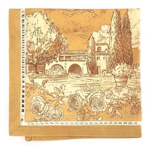 Blanc Mariclo Tovagliolo Romantico Stampa Antica 40x40