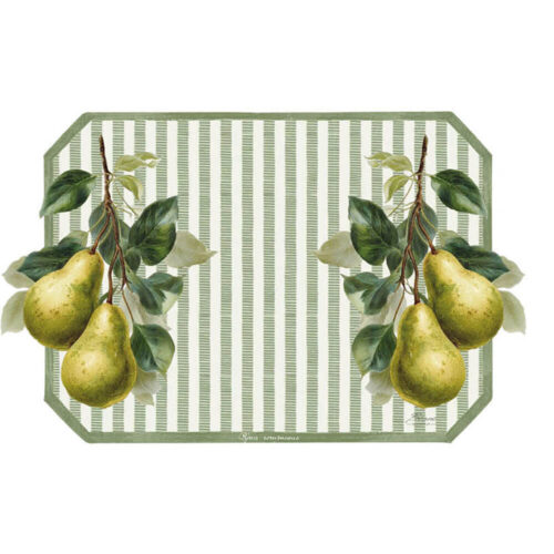 Alternative view of Blanc Mariclo Tovaglietta Vinile Frutta e Verdura 54x32