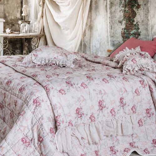 Blanc Mariclo Fondo Letto Sognante a Fiori 80x240