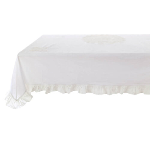 Alternative view of Blanc Mariclo Tovaglia Bianca con Gala Ricamata 160x160