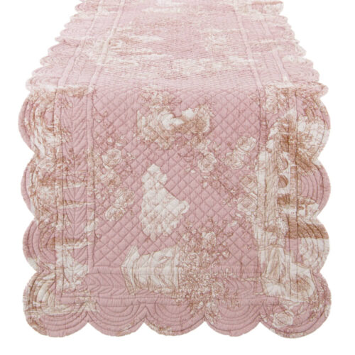 Alternative view of Blanc Mariclo Runner Provenzale Rosa Bordo Smerlato 45x140