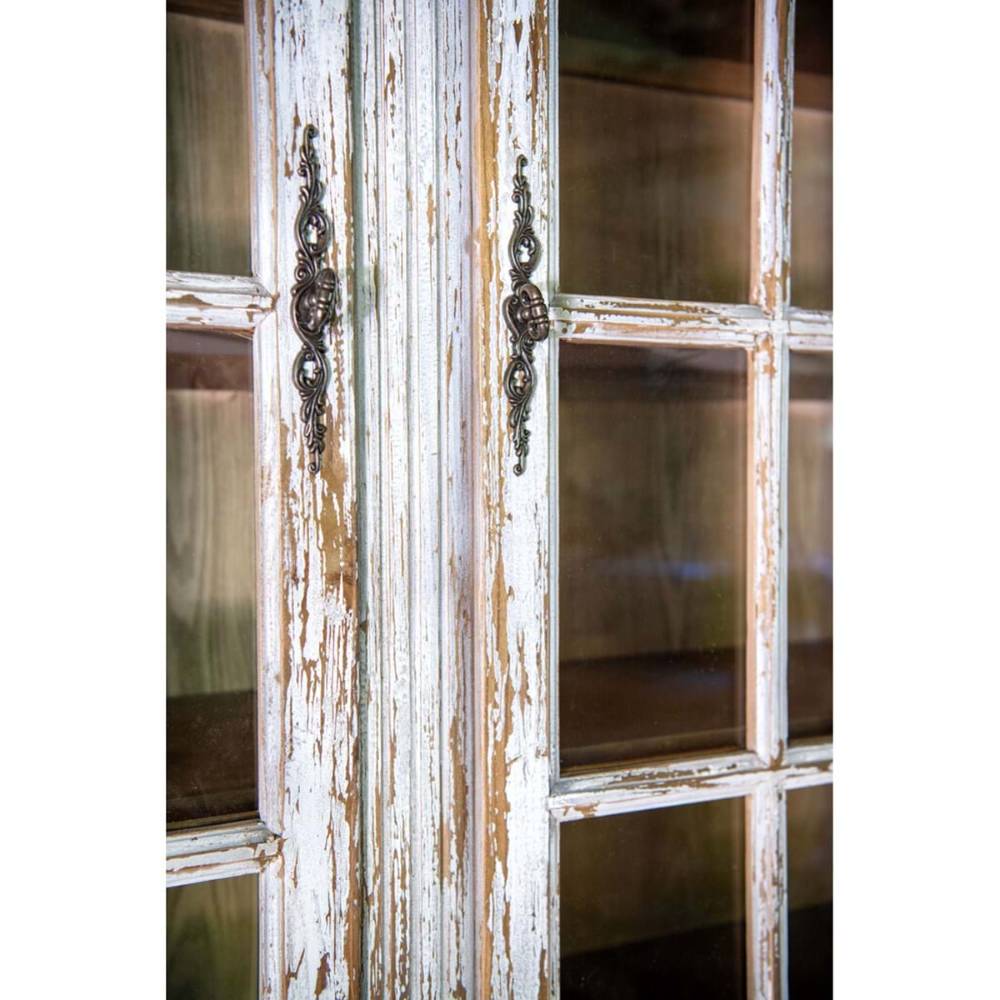 Blanc Mariclo Libreria Antica a Vetrina Bianco Patinato 155x230 - immagine 5