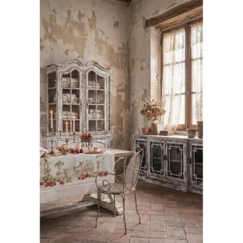 Alternative view of Blanc Mariclo Mobile Buffet Shabby Bianco Patinato 200x80
