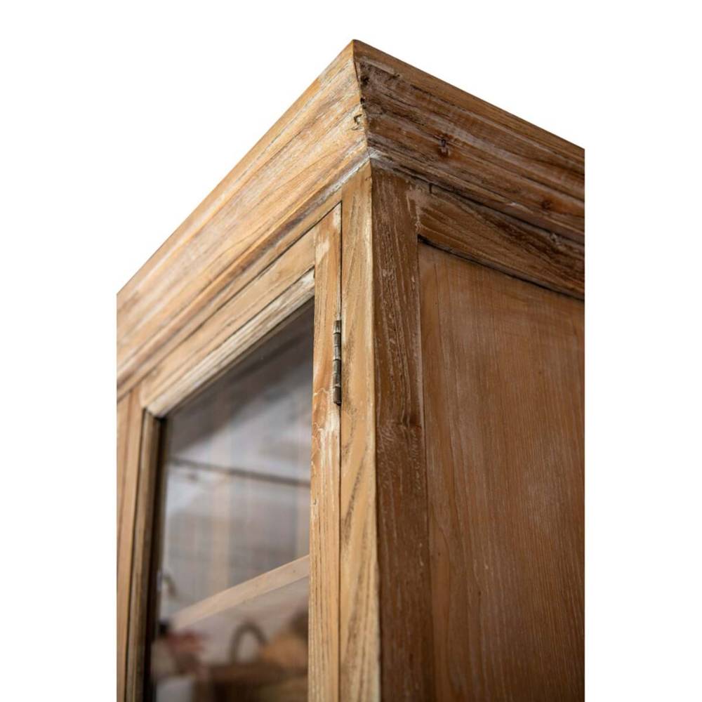 Blanc Mariclo Mobile Vetrina Naturale a 12 Cassetti 200x220 - immagine 4