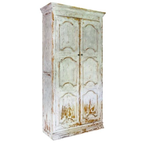 Alternative view of Blanc Mariclo Mobile con Ante Provenzale Bianco Shabby 115x220