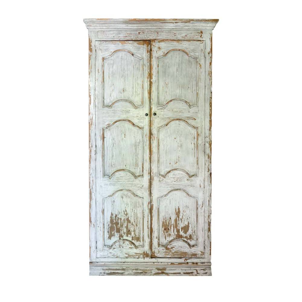Mobile con Ante Provenzale Blanc Mariclo bianco shabby cedro riciclato