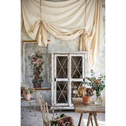 Blanc Mariclo Libreria Vetrina Bianco Vissuto 2 Ante 107x168