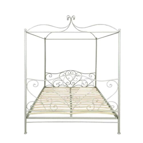 Alternative view of Blanc Mariclo Letto Baldacchino Romantico Ferro Battuto 170x250