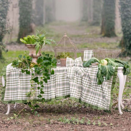Blanc Mariclo Tovaglia Foresta Nobile Tartan Gala 150x190