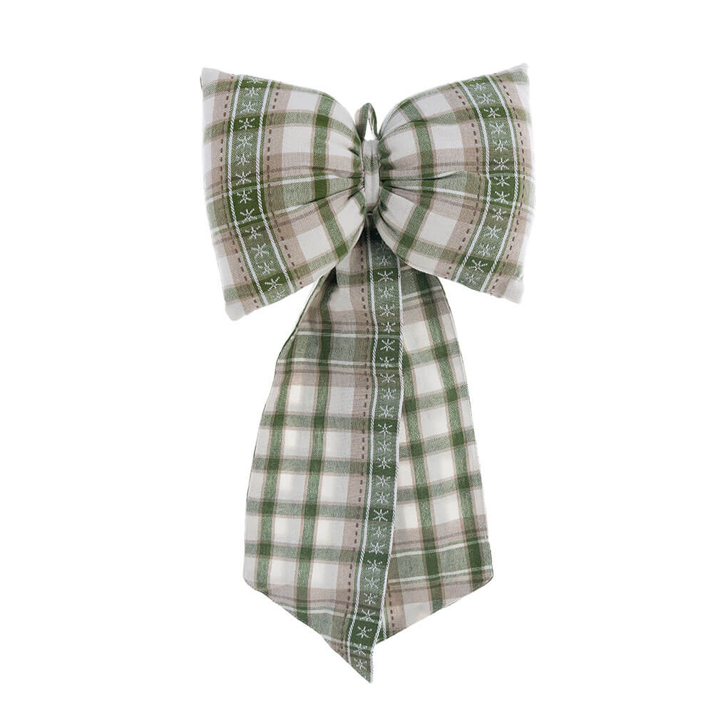 Blanc Mariclo Fiocco da Appendere Foresta Nobile Tartan 30x50 - immagine 2