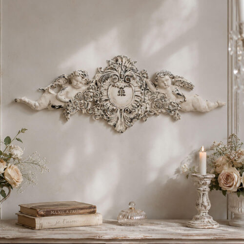 Blanc Mariclo Decoro Parete Angeli Respiro 99x37