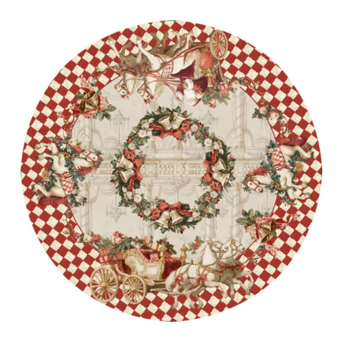 Alternative view of Blanc Mariclo Tappeto Calessi Rotondo 154x154