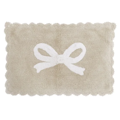Alternative view of Blanc Mariclo Tappeto Bagno Beige con Fiocco 45x75