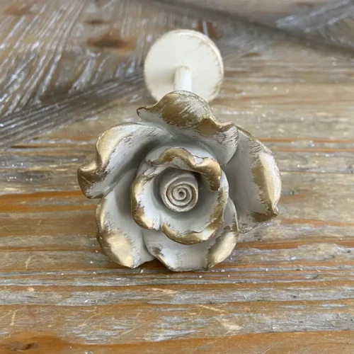 L'Atelier 17 Fermatenda Rosa Lusso Oro Beige 10 cm - immagine 4