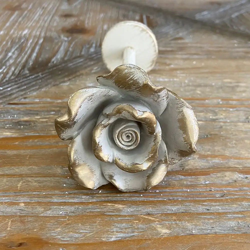 L'Atelier 17 Fermatenda Rosa Lusso Oro Beige 10 cm - immagine 4
