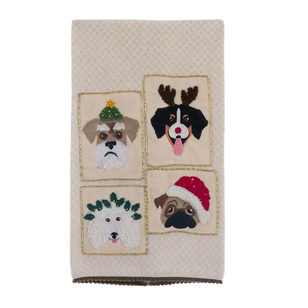 Blanc Mariclò Canovaccio Les Chiens Cagnolini 40 x 70 cm - immagine 2