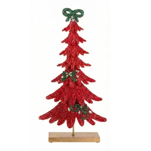 Alternative view of Blanc Mariclò Decoro Albero di Natale Rosso H 44 cm