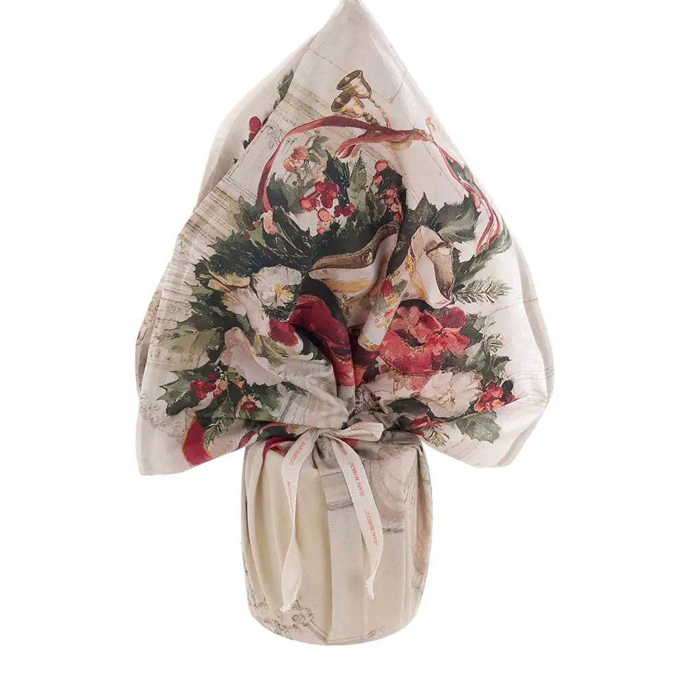 Foulard Avorio Blanc Mariclò Calessi e Calessini 100x100 cm - immagine 2