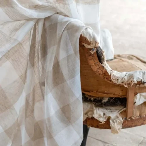 Alternative view of Blanc Mariclò Tenda Bolgheri Beige 150 x 290 cm