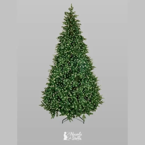 Sapin de Noël toucher naturel 3 000 LED avec télécommande h 180 cm – Image 11